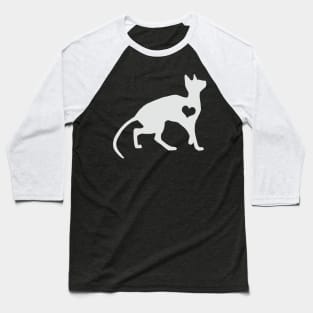 Adore Sphynx Cats Baseball T-Shirt